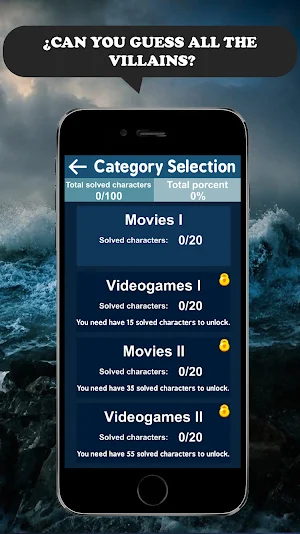 Villain characters quiz Screenshot 3
