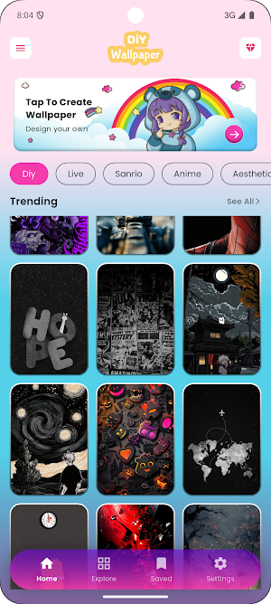 DIY Wallpaper Maker & Collage Screenshot 0