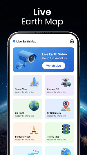 Live Earth Map Satellite View Screenshot 1