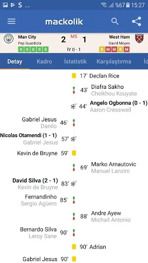 Mackolik Canlı Sonuçlar Screenshot 1