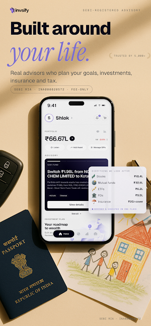 Invsify: MF, Stocks, Advice Screenshot 0