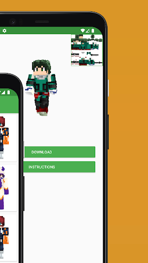 Midoriya Deku Skins for MCPE Screenshot 3