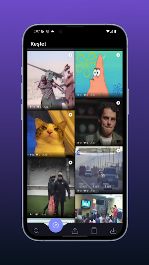 Komik Video Bulucu: Meme Bot Screenshot 1