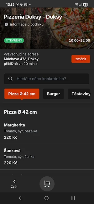 Pizzeria Doksy Screenshot 1