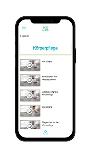 Pflege Mediathek Screenshot 2