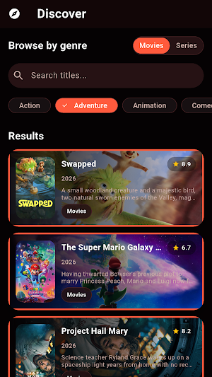 HydraHD Screenshot 1