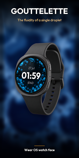 Gouttelette – Water Watch Face Screenshot 0