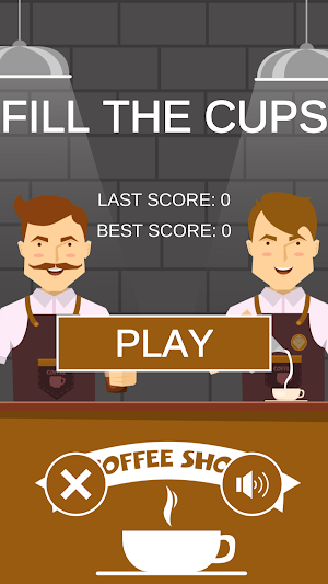 FILL THE COFFEE CUPS Screenshot 0