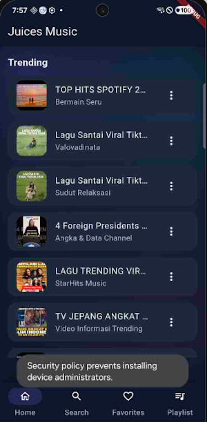Juice Music Mp3 Downloader Screenshot 2