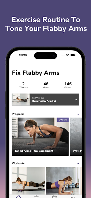 Fix Flabby Arms - Home Workout Screenshot 0