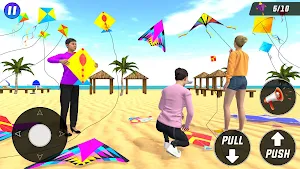 Pipa Combate Kite Game Screenshot 1