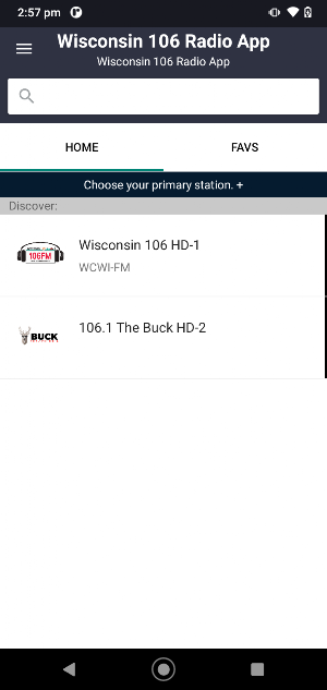 Wisconsin 106 Radio App Screenshot 0