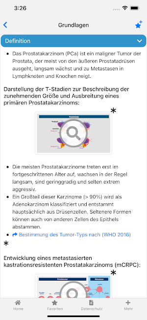 Prostatakarzinom onkowissen Screenshot 1