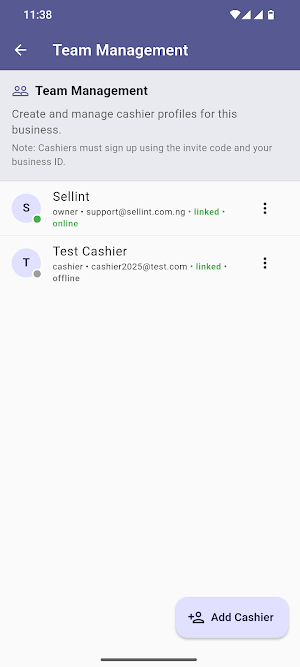 Sellint - Manage Sales & Stock Screenshot 3
