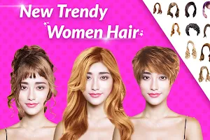 Women Hairstyle Photo Editor Screenshot 1