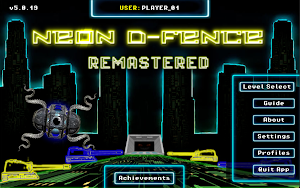 Neon D-Fence Remaster Screenshot 2