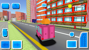 Blocky Car Driving Screenshot 3