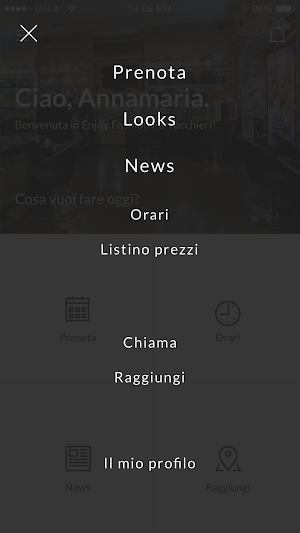 Enjoy Fashion Parrucchieri Screenshot 1