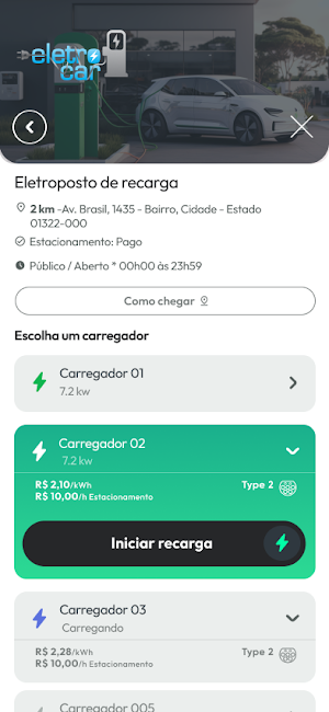 Eletrocar Screenshot 3