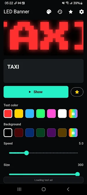 LED Banner and Text Scroller Screenshot 0
