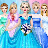 Ice Princess Wedding Dress Up