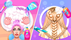 Fashion Girl: Dressup & Hair Screenshot 1