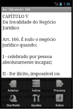 Código Civil Screenshot 3