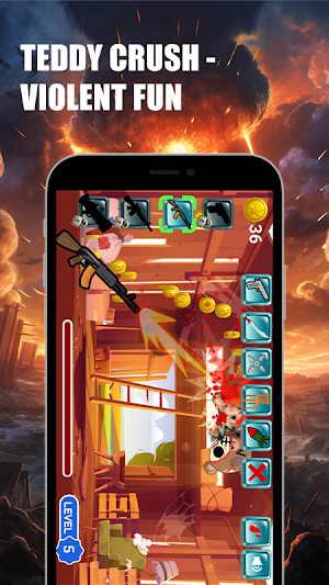 Teddy Crush - Violent Fun Screenshot 3
