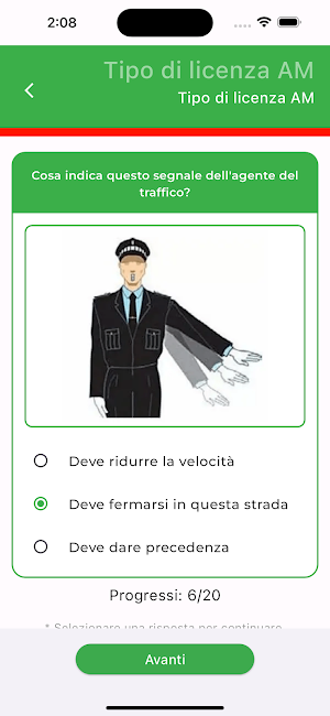 Test Guida Italia Screenshot 1