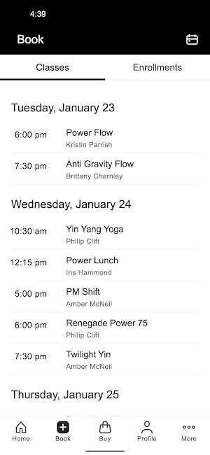 Renegade Yoga Center Screenshot 1