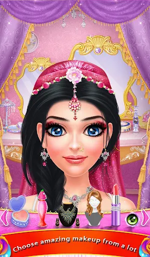 Indian Bride Hair Do Designs Screenshot 0