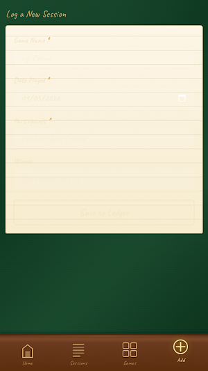 TabletopLedger Screenshot 2