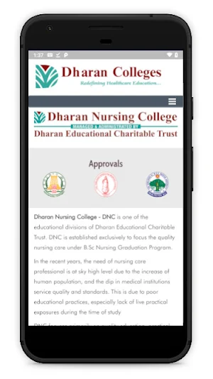 Dharan Colleges Screenshot 0