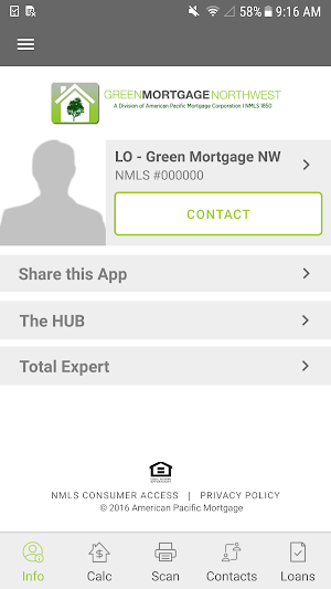 Green Mortgage Northwest Screenshot 0