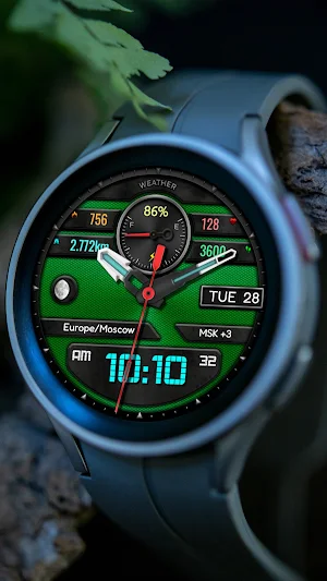 Hybrid JUST URX123 Watch face Screenshot 3