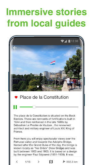 Luxembourg SmartGuide - Audio Guide & Offline Maps Screenshot 3