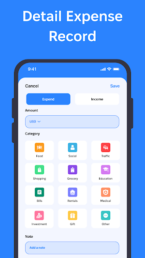 Money Manager & Budget Tracker Screenshot 2