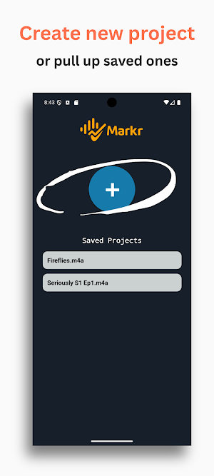 Markr: Record, Timestamp Audio Screenshot 1