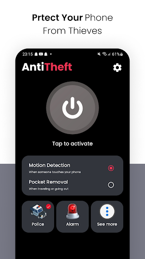 SafePhone : Phone Theft Alarm Screenshot 2