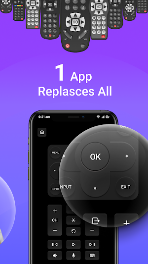 Universal TV Remote Control Screenshot 1