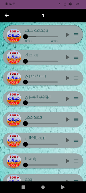 شيلات منوعه بدون نت 2024 Screenshot 1