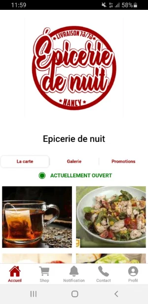 Epicerie de nuit Screenshot 0