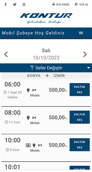 Kontur Turizm Screenshot 1