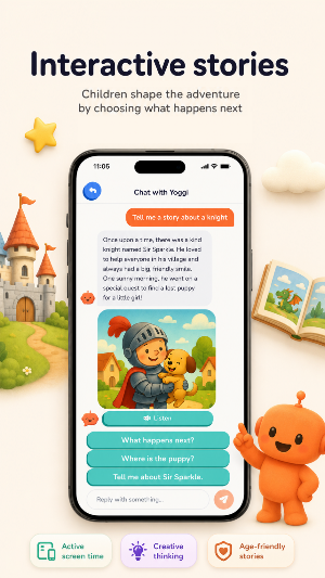 Yoggi - AI Chat for Kids Screenshot 3