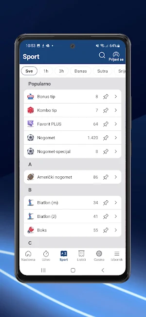 PSK Sport Screenshot 3