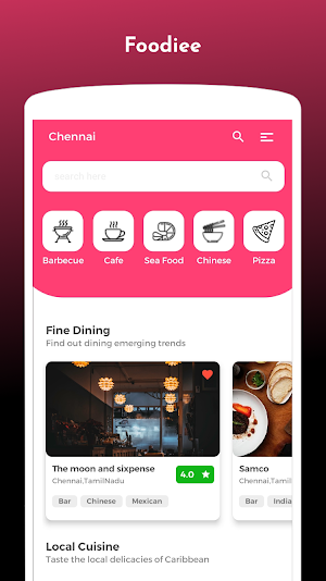 Foodiee Theme Screenshot 0