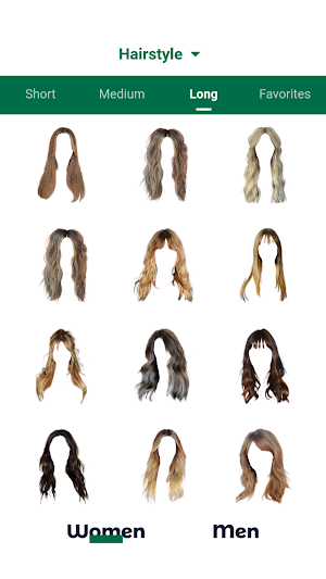 Hair Filter: Hairstyle Studio+ Screenshot 0