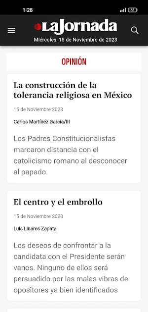 La Jornada Screenshot 3