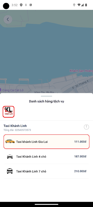 Khánh Linh Taxi Screenshot 3