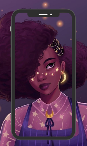 Girly Melanin Wallpaper Screenshot 3